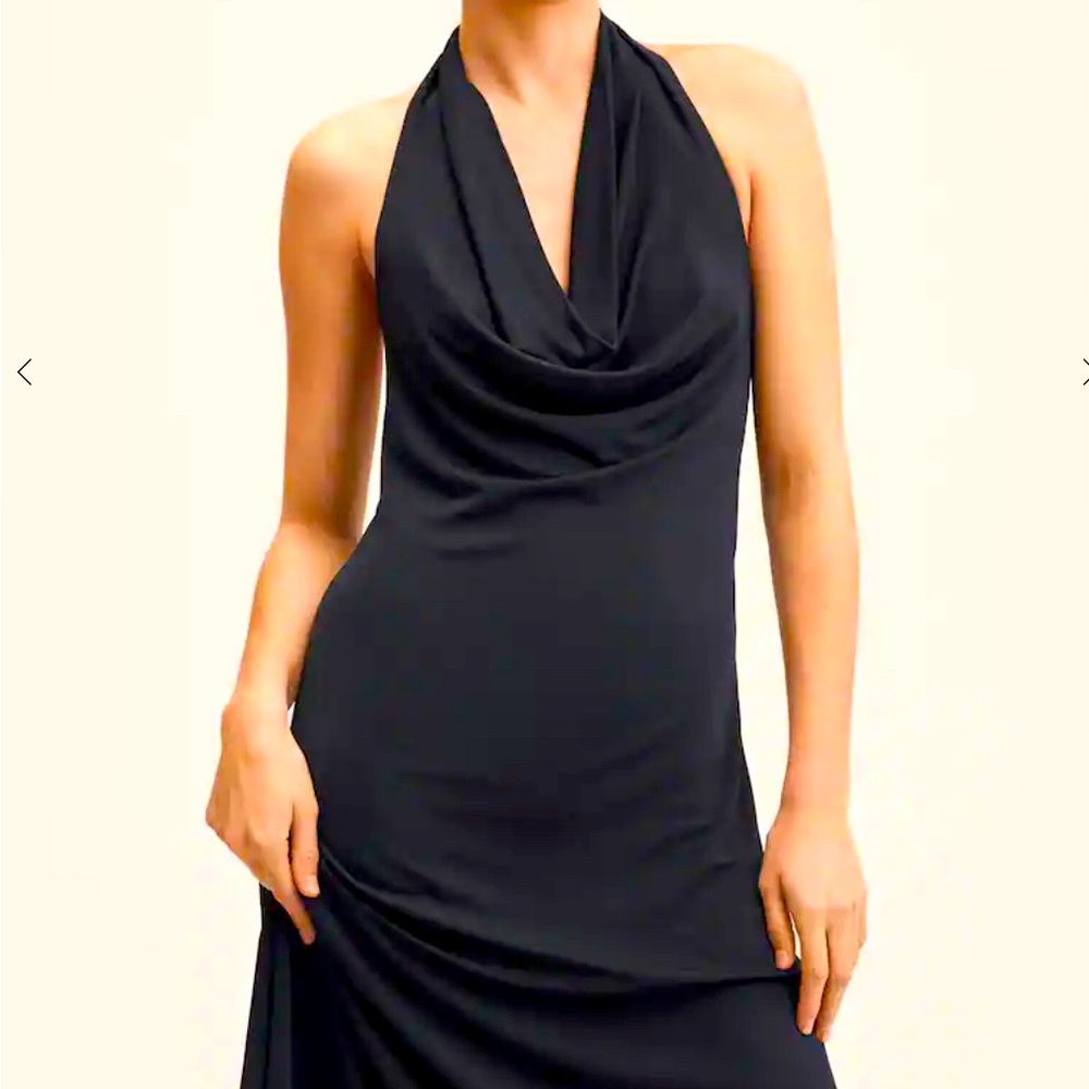 Mango Halter neck dress